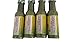 Set of 4 Gourmet Castillo Mexico Lindo Hot Sauce Salsas: Habanera Verde (5 oz. bottles)