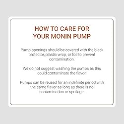 Monin - Syrup Pump, Only Compatible with 1 Liter