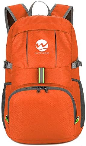 Kebaza Lightweight Packable Backpack, Durable 35L Travel Backpack Water Resistant, Foldable Outdoor Camping Hiking Backpack Casual Daypack for Men Women