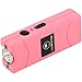 VIPERTEK VTS-881-28,000,000 V Micro Stun Gun - Rechargeable with LED Flashlight (Pink)