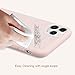 Ermorgen Liquid Silicone Gel Rubber Case Compatible for iPhone 11 Pro Max 6.5 2019, Full Protective Shockproof Ultra Slim (Excellent Touch) -Pink