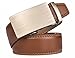 plyesxale Men's Leather Ratchet Dress Belt- Length is Adjustable - Delicate Gift Box (Waist Size:26-36