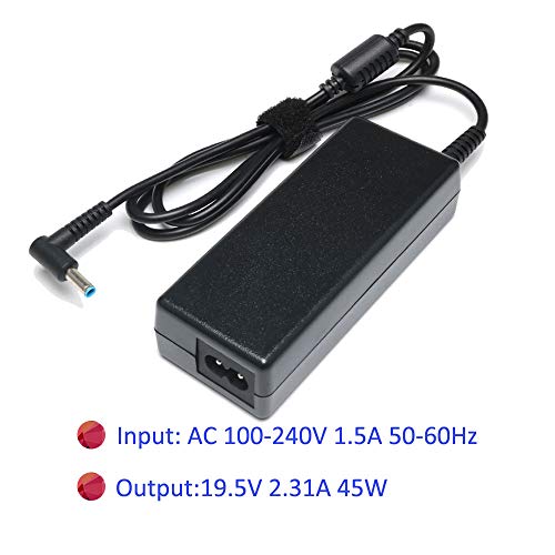 45W 19.5V 2.31A AC Laptop Power Adapter Charger for Hp Stream 11 13 14;Elitebook Folio 1040 G1;Touchsmart 15 250 G3 255 G4 355 G2; Hp Spectre X360 - Thumbnail 2