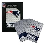 New England Patriots Diamond Plate Playing Cards