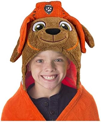 Amazon Com Comfy Critters Paw Patrol Blanket Zuma Kids Huggable Pillow And Blanket Perfect For Pretend Play Travel Nap Time Kitchen Dining
