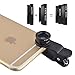Black Universal Clip-on 180 Degree 3 in 1 Camera Lens for iPhone 5 5S 4 4S 6 Samsung Galaxy S5/S4/S3 Note 4/3/2