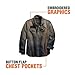 HARLEY-DAVIDSON Official Men's Schematic Plaid Slim Fit Shirt, Plaid