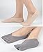 HONOW Women's No Show Toe Socks Invisible Liner Summer Casual (Pack of 6), Style 5