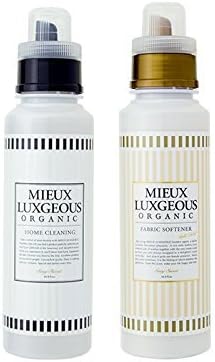 Amazon ミューラグジャス 柔軟剤入り洗剤白 柔軟剤ゴールドラベル 2本セット Mieux Luxgeous R 液体柔軟剤