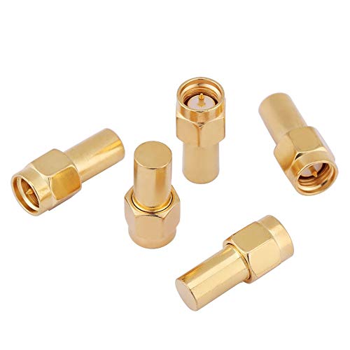 Funny SMA Adapter - 5pcs SMA Male Connector RF Coaxial Matched Terminator Termination Load 50 Ohm 2W Coaxial Terminator