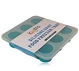 Homemade Baby Food Storage Solution, Silicone Freezer Tray with Lid. Makes 9 X 2 Oz Cubes. BPA Free, Non Toxic. Lifetime Guarantee.