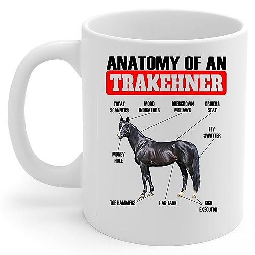 Lovesout Funny Black Trakehner Horse Anatomy Chart