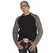 Rasco FR Gray/Black Two Tone Henley T-Shirt
