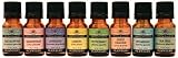 Gift Set Essential Oil Top 8-10ml (Spearmint, Lemon, Tea Tree, Sweet Orange, Grapefruit, Eucalyptus, Peppermint, Lavender)