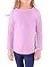 Colored Organics Girls' Cora Organic Toddler Slub Raglan Baseball Tee Long Sleeve
