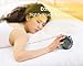 YERON Loud Alarm Clock for Heavy Sleepers, Small Alarm Clock with Snooze Function and Backlight, Dual Alarm Clock Set Up Different Time for Weekday and Weekend, Battery Operated Twin Bell Alarm Clock.