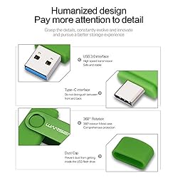 WANSENDA 2 in 1 Type C OTG USB C Flash Drive USB