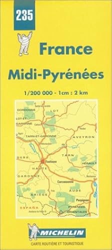 Download Carte routière : Midi - Pyrénées, N° 235 PDF