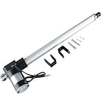 Homend DC 12V 20 Inch Stroke Linear Actuator with Mounting Bracket 500MM 6000N/1320LB Maximum Load for Recliner TV Table Lift Massage Bed Electric Sofa Linear Actuator