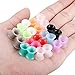 Xpircn Soft Silicone Flexible Ear Plugs Tunnels 12mm Height 8G-1