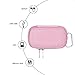 AGPTEK MP3 Player Case for 1.8 Inch Screen MP3 Players, Not fit 2.4inch MP3 Players, Pink