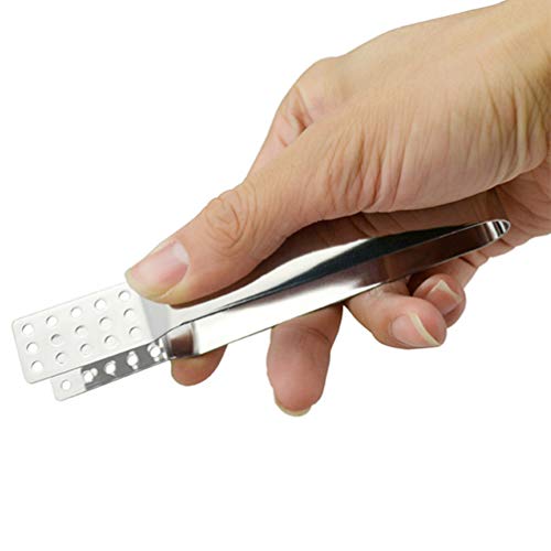 Yardwe - Set di 3 bustine di tè, in acciaio inox, per infusione di erbe aromatiche, da cucina, in metallo, con clip - immagine 3