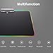 ElementDigital LED Backlit Gaming Mouse Pad RGB 9 Kinds of Illuminating Color Hard Surface Touch Sensor USB Powered Lighting E-Sports Game Accessoriesthumb 2