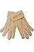 Light Beige 3 Piece Fleece Hat Scarf & Glove Matching Set