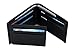 Travelambo Genuine Leather RFID Blocking Wallets Mens Wallet Bifold Left ID (napa black 2)