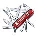Victorinox Swiss Army Multi-Tool, Fieldmaster Pocket Knife, Red