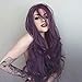 EEWIGS Synthetic Purple 13×4 Lace Front Wig cosplay wig Pre Plucked L part wigs Long Wave Wigs Heat Resistant Fiber Hair for Women (24inch/purple)
