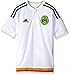 adidas Boys' Soccer Youth Mexico Jersey, White/Black, Large