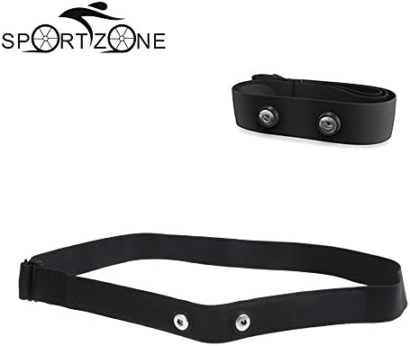 Hubry (TM) Soft-Strap Heart Rate Chest Strap Belt for Heart Rate Monitor For Bluetooth 5.3KHz ANT Runtastic for Polar Wahoo Garmin