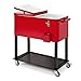 Best Choice Products 80-Quart Steel Rolling Cooler Cart w/Bottle Opener and Catch Tray, Drain Plug, Locking Wheels primary