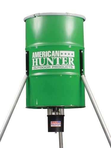 American Hunter 350 Pound Tripod Feeder with R-Kit