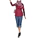 6 PCS Fashion Doll Toy Winter Sweater Pants Sunglasses Shoes Bag Scarf Outfits Clothes Accessories for 11.5 inch Height Barbie Dolls Toys Children Girls Birthday Xmas Gift