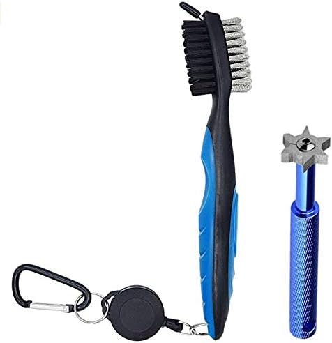DecentGadget Golf Club Cleaning Set – Golf Club Brush and 6 Heads Golf Club Groove Sharpener.Perfect Golf Accessories, Ideal for Golfers-Practical Sharp and Clean Kits for All Golf Irons DecentGadget Golf Club Cleaning Set – Golf Club Brush and 6 Heads Golf Club Groove Sharpener.Perfect Golf Accessories, Ideal for Golfers-Practical Sharp and Clean Kits for All Golf Irons