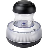 Oxo 1312280BK Palm Soap Dispensing Brush and Storage Set, 5.75-Inch