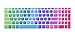 Keyboard Cover for Lenovo Yoga C740 C940 15.6 / Yoga 9 9i 15.6 / ideapad 3 15.6 17.3 / ideapad 320 330 330s 340s L340 S340 520 720s 130 S145 15.6 / ideaPad 320 330 17.3 inch Laptop -Rainbow