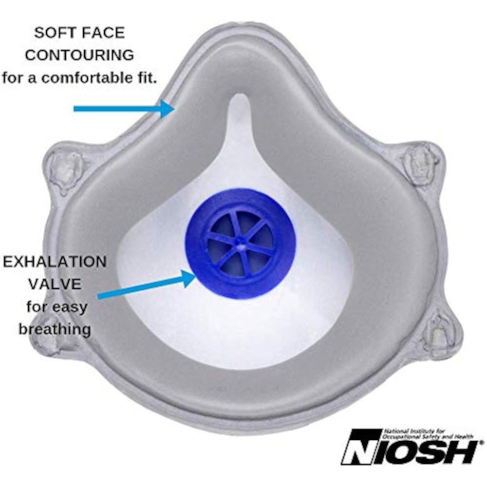 Amston P95 Protective Dust Mask Disposable Particulate Respirator 10