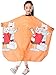 PERFEHAIR Kids Haircut Salon Cape Hair Cutting Shampoo Styling Capes Cloth for Child
