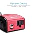 BESTEK 150W Power Inverter (Red)