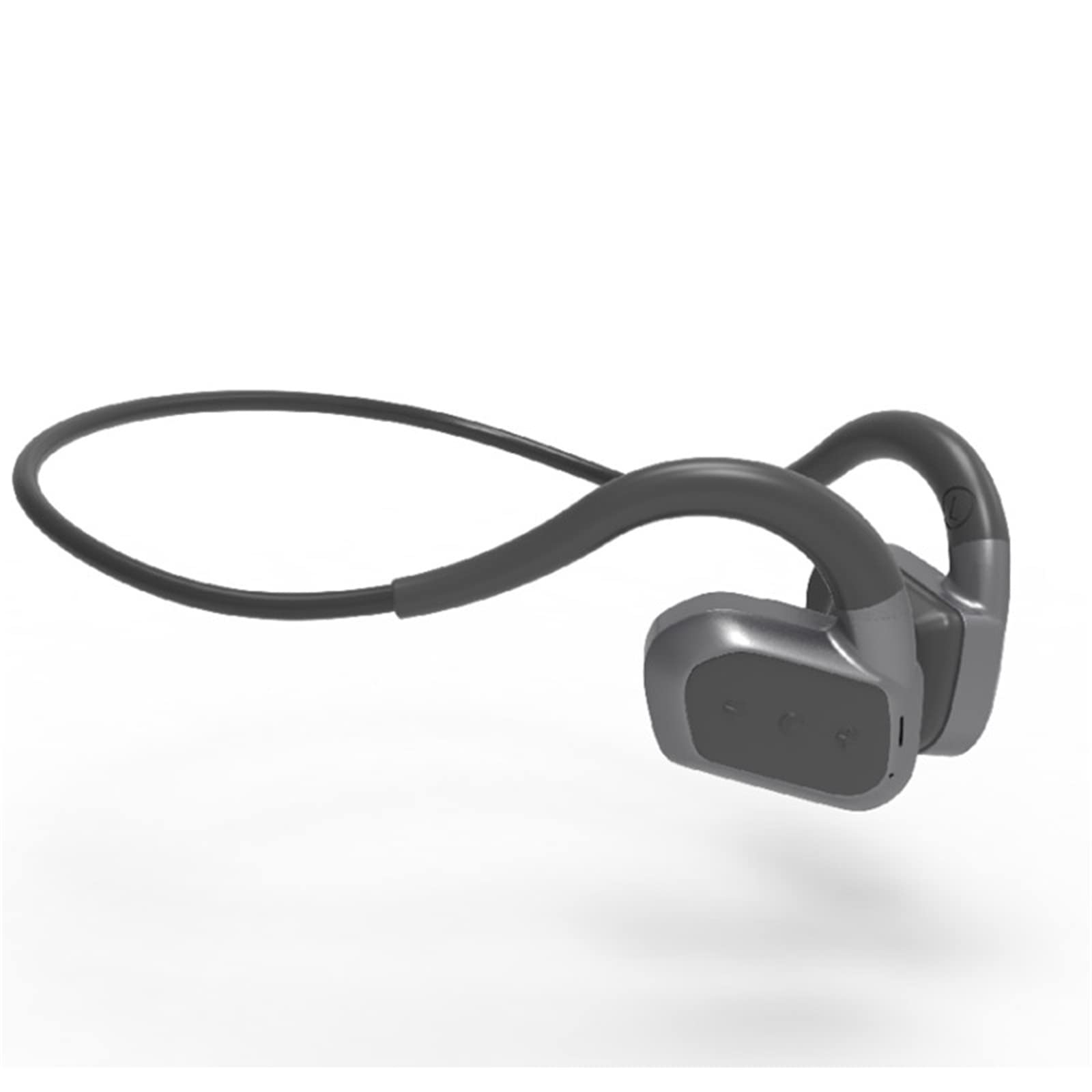Photo 1 of Bone Conduction Wireless Bluetooth Headset IPX8 Waterproof Swimming Headset Outdoor Fitness 32GB Memory MP3 Player (Grey)