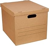 Amazon Basics Moving Boxes with Handles