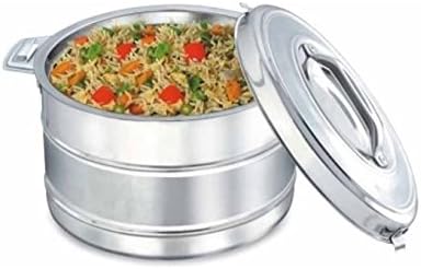 Hot case casserole 2500 ml/stainless steel cookware/chapati maker/2.50 Liter/Veg non veg food warmer/mother's day gift/3 day deliver/chapati roti