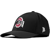 Branded Bills Officially Licensed x Ohio State Buckeyes Curved Performance Collection Ohio State Team Logo PVC