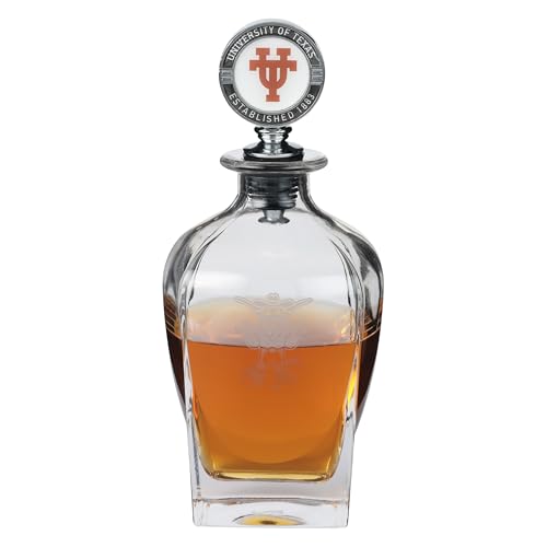 The Memory Company Officially Licensed Decanter with Mascot Stopper, University…