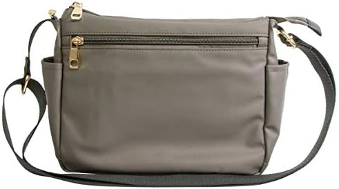 ラフィカロ ショルダーバッグ 斜めがけ 小さめ ナイロン 撥水 防水 多機能 シンプル ボディバッグ Ic