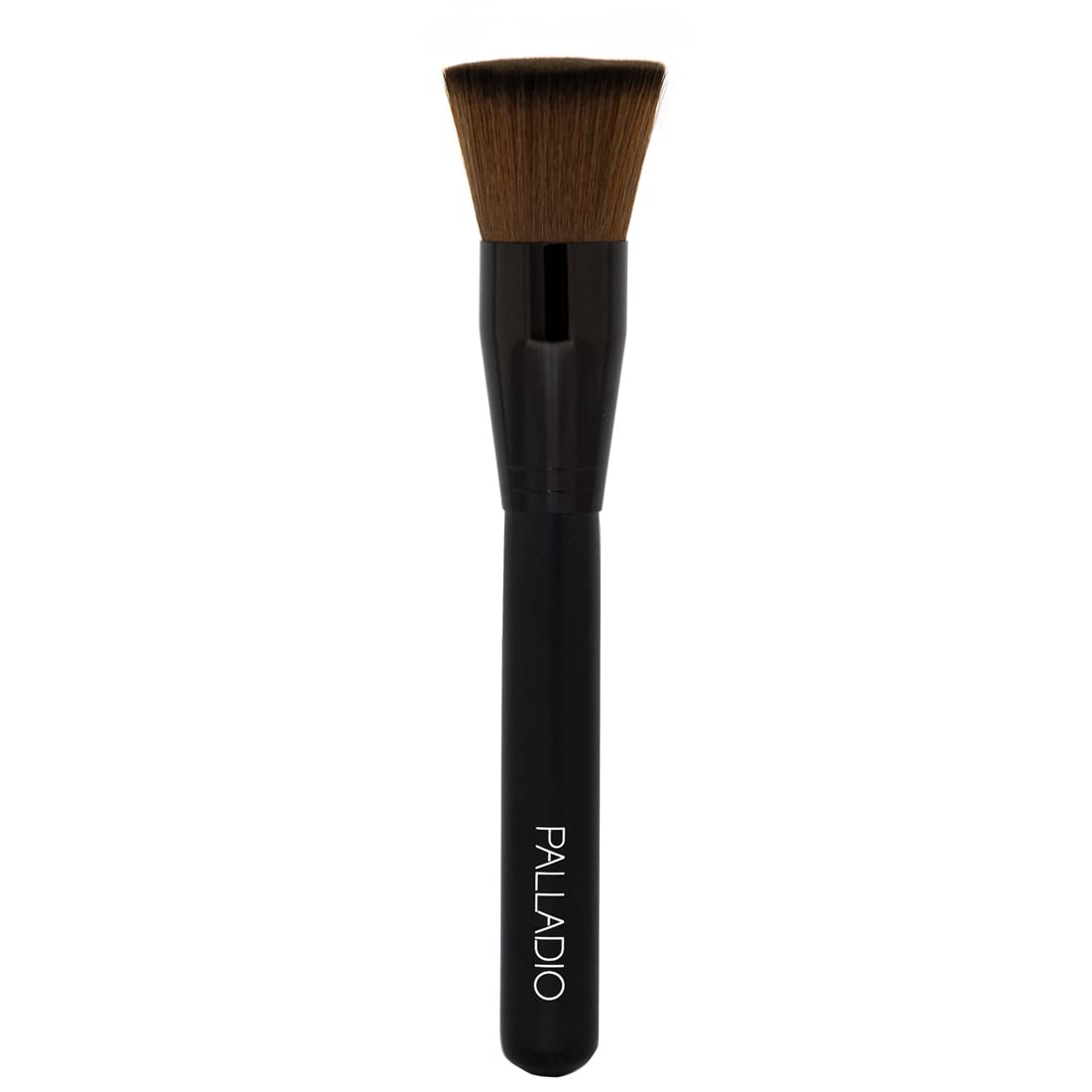 Palladio Flat Kabuki Brush, Professional Makeup Brush for Foundation, Face Blush, Powder, Cream, Contour & Highlight, Synthetic Bristles Provide Buildable Coverage for a Natural Even Looking Finish — image 1
