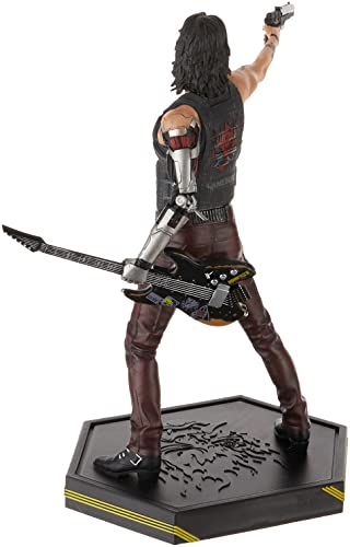 Cyberpunk 2077 Johnny Silverhand Figure, Multicolor, 9.5 inches